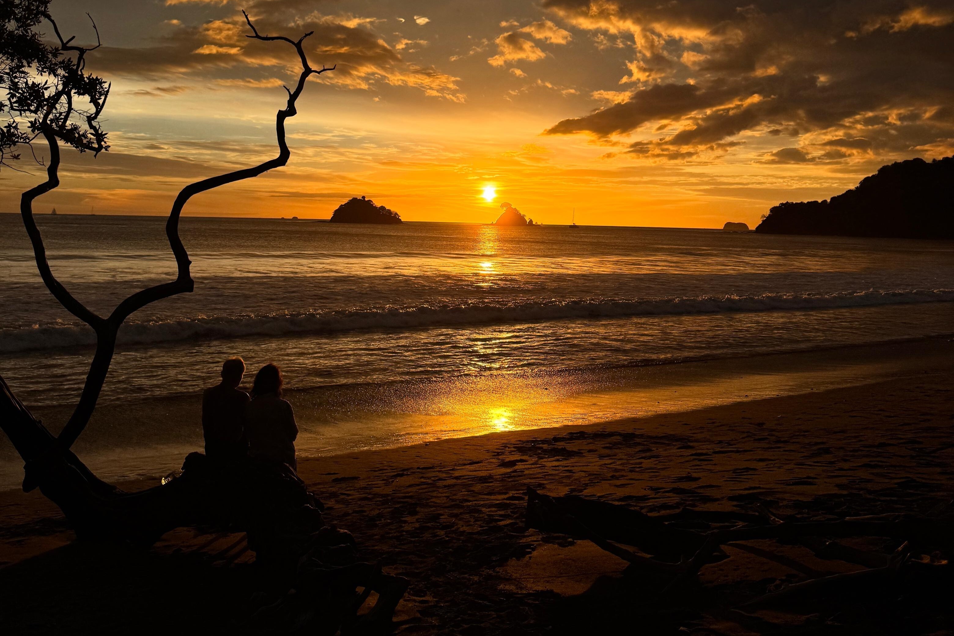 November's Expressive Skies and Sunsets in Town
